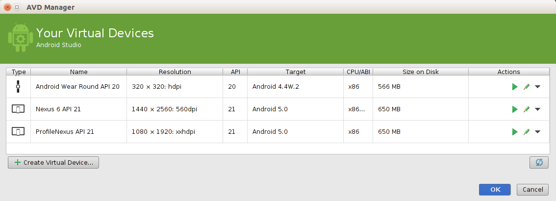 Managing AVDs With AVD Manager Android Developers